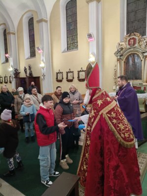 Wizyta Świętego Mikołaja