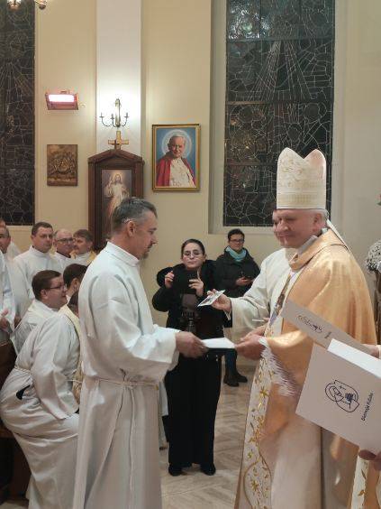 Pan Jezierski został Nadzwyczajnym Szafarzem Komunii Świętej